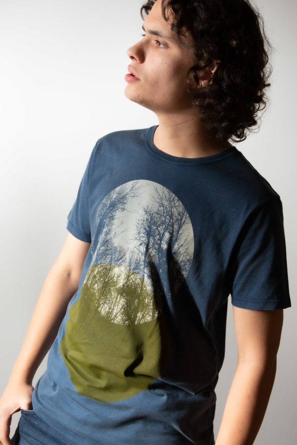 camiseta estampada algodón orgánico