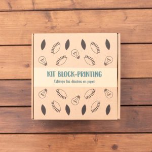 KIT BLOCK PRINTING en papel